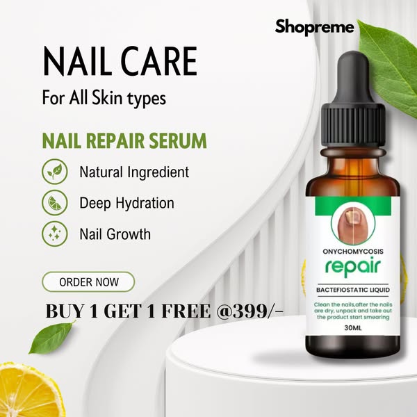 Nail Repair Serum (📢Buy 1 Get 1 FREE) MAN & WOMAN