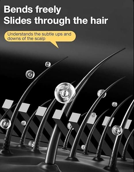 2Pack Safe and Convenient Comb Hair Dye, Waterproof and Sweat-Proof Hair Dye Comb, Quick Touch-Ups, 2 in 1 Instant Dye for Women & Men (Black-Brown)