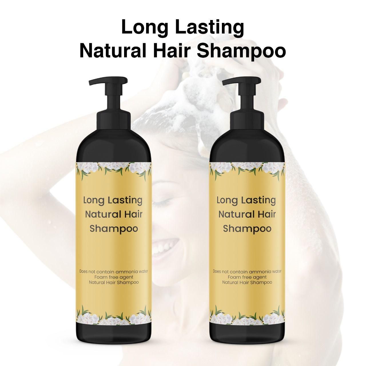 🌿 Natural Hair Dye Shampoo – 50ml Each (Pack of 2) | Quick & Easy Application | Long-Lasting Color | Ammonia-Free Formula