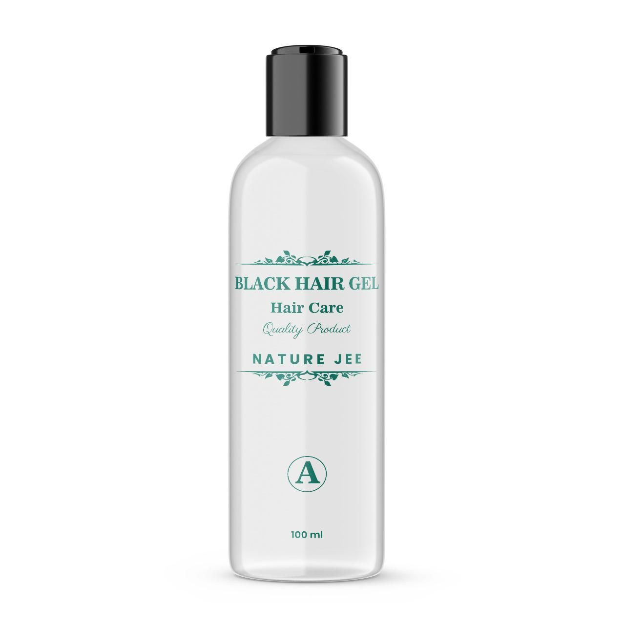 Black Hair Gel 200 ml Pack of 2