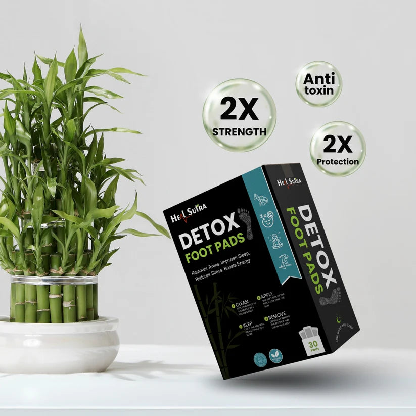 Detox Foot Pads - Best Diabetes Relief Patch For Your Health (pack of 5= 50 pads)