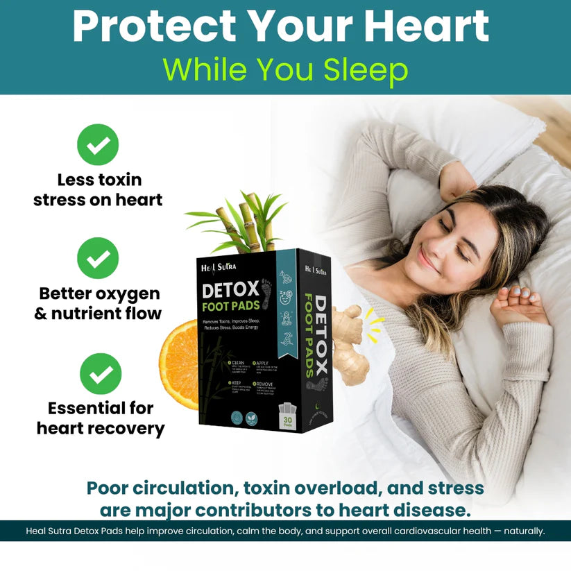 Detox Foot Pads - Best Diabetes Relief Patch For Your Health (pack of 5= 50 pads)