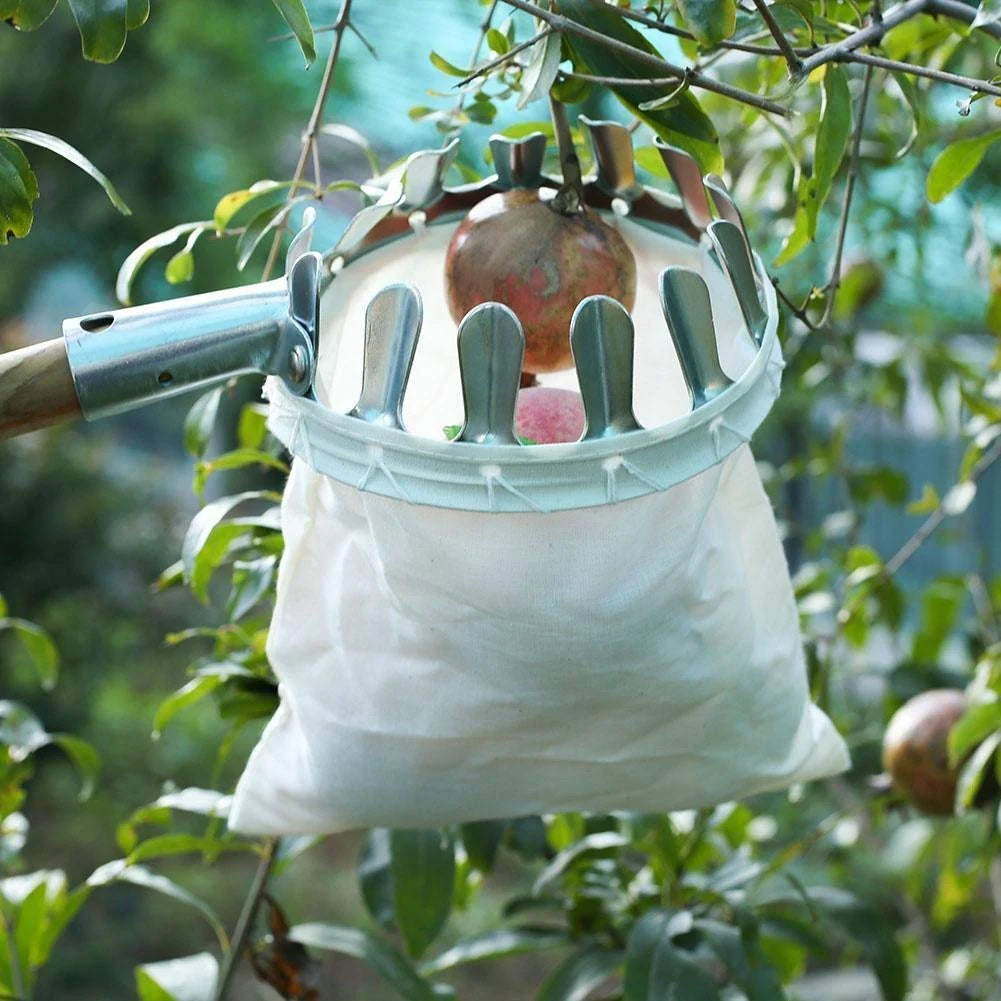 Fruit Picker Head Harvest Basket Elastic Bag Fruit Picking Tool | Home & Garden | Yard, Garden & Outdoor Living | Gardening Supplies | Garden Tools & Equipment | Fruit Pickers