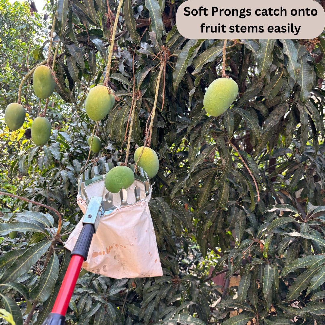 Fruit Picker Head Harvest Basket Elastic Bag Fruit Picking Tool | Home & Garden | Yard, Garden & Outdoor Living | Gardening Supplies | Garden Tools & Equipment | Fruit Pickers