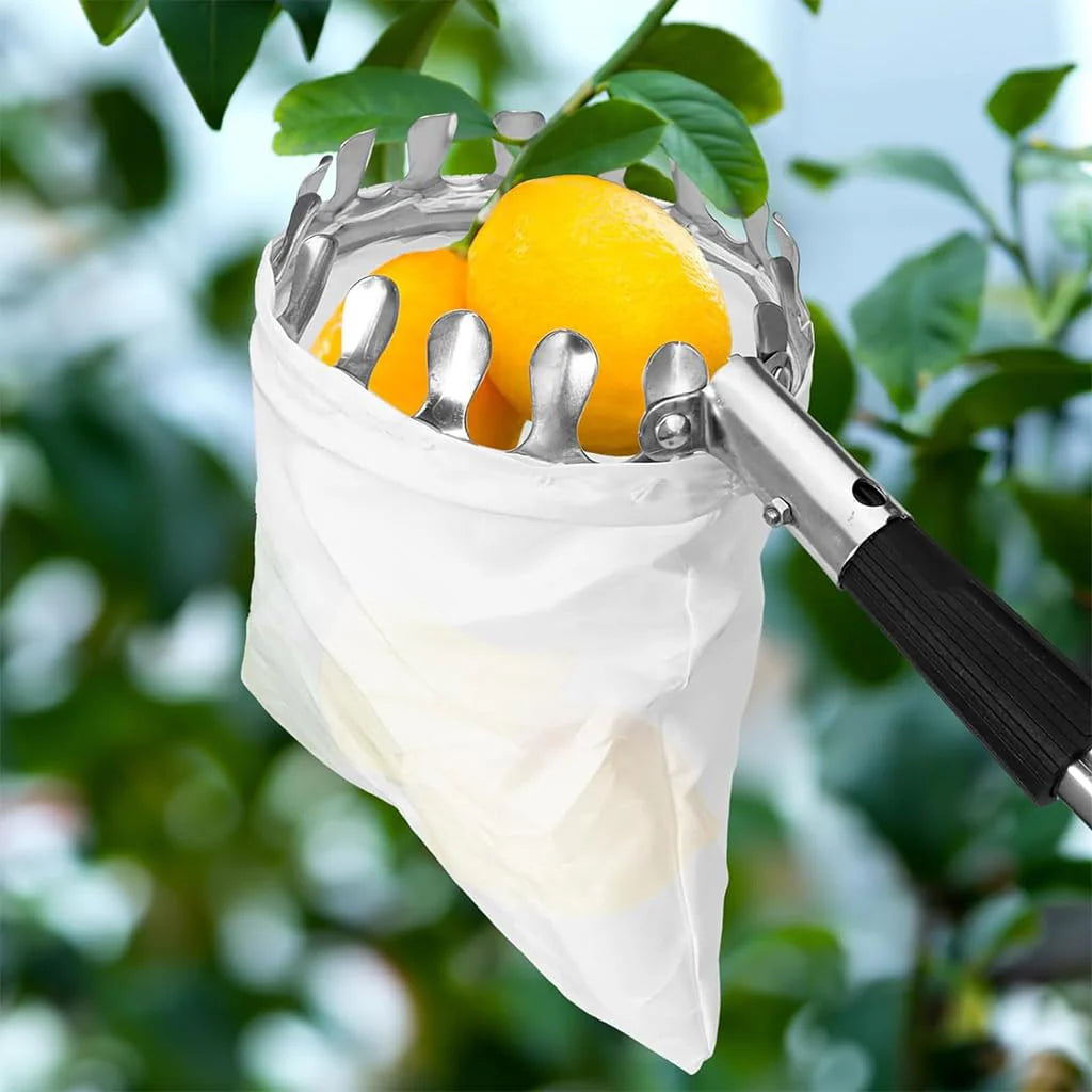 Fruit Picker Head Harvest Basket Elastic Bag Fruit Picking Tool | Home & Garden | Yard, Garden & Outdoor Living | Gardening Supplies | Garden Tools & Equipment | Fruit Pickers