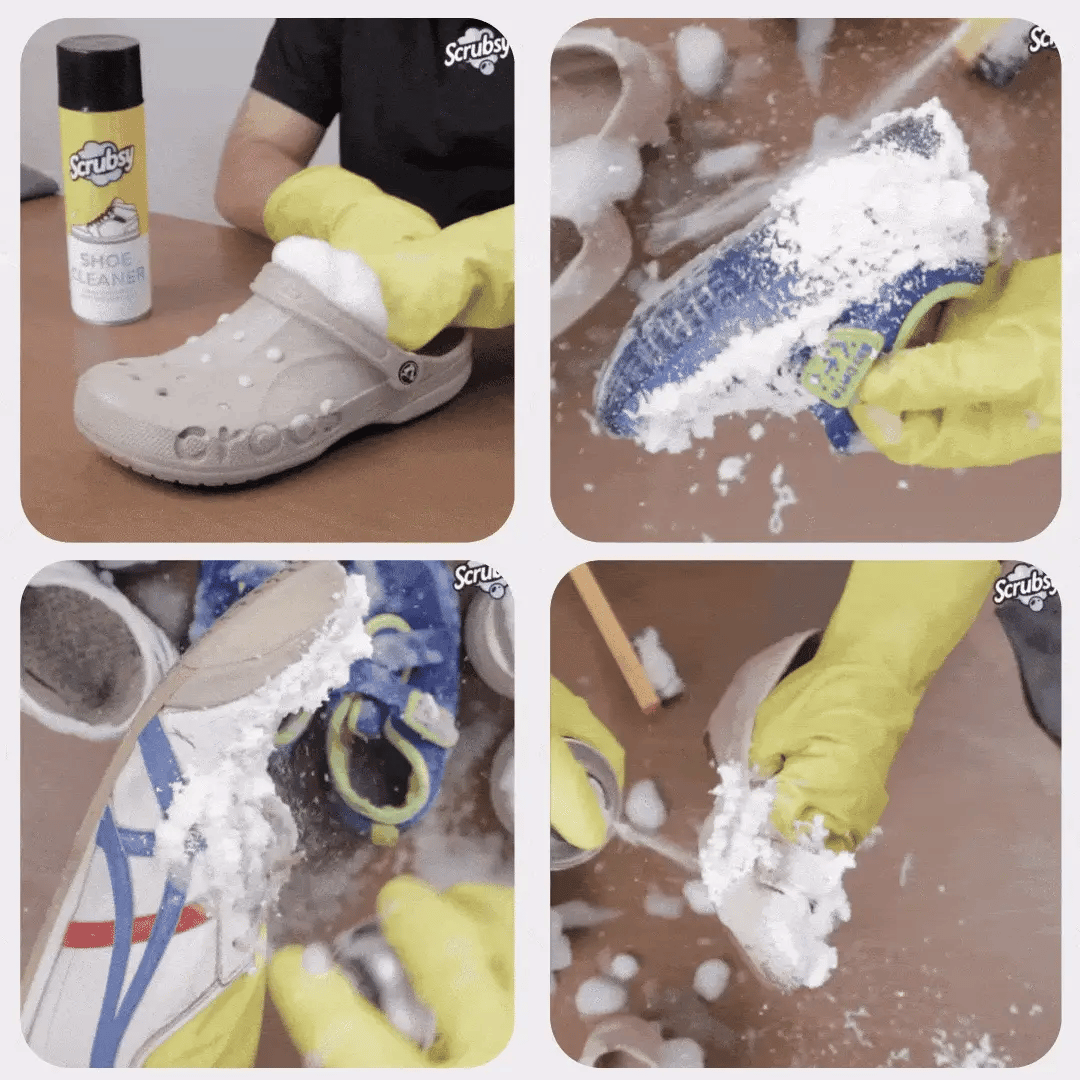 India's #1 Foam-Based Footwear Cleaner
